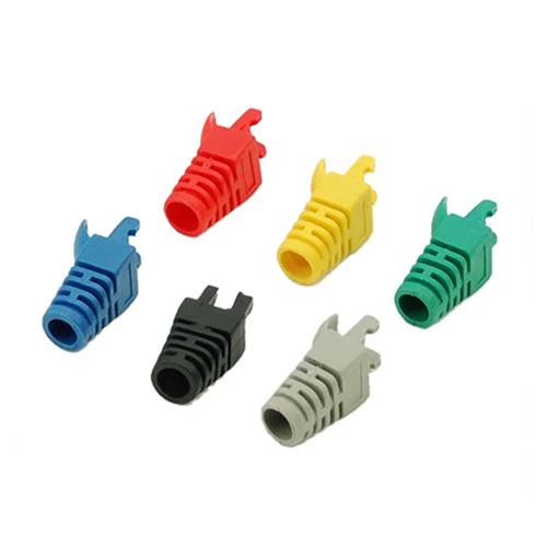 10 шт. RJ45 Cat5 сетевой кабель штепсельная вилка сапог крышка соединителя Защитная