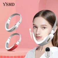 double chin face slimmer v line lift machine electric led photon therapy face slimming massager facial lifting tight slim device