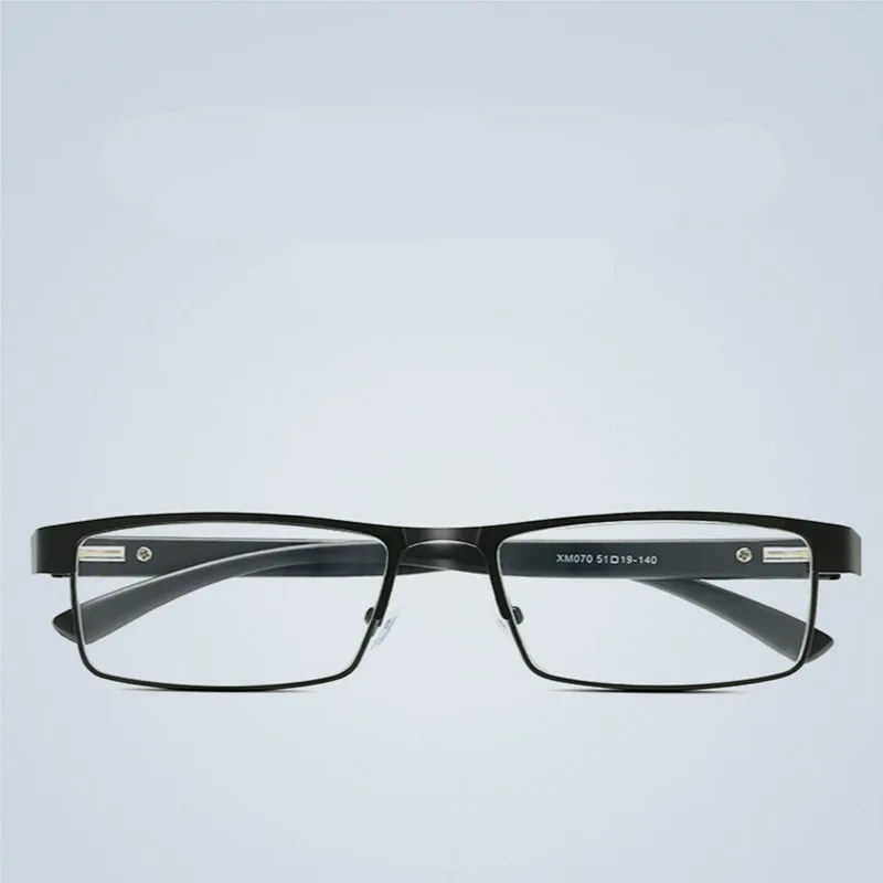 Очки для чтения мужские асферические очки из сплава титана с 12 слойным покрытием