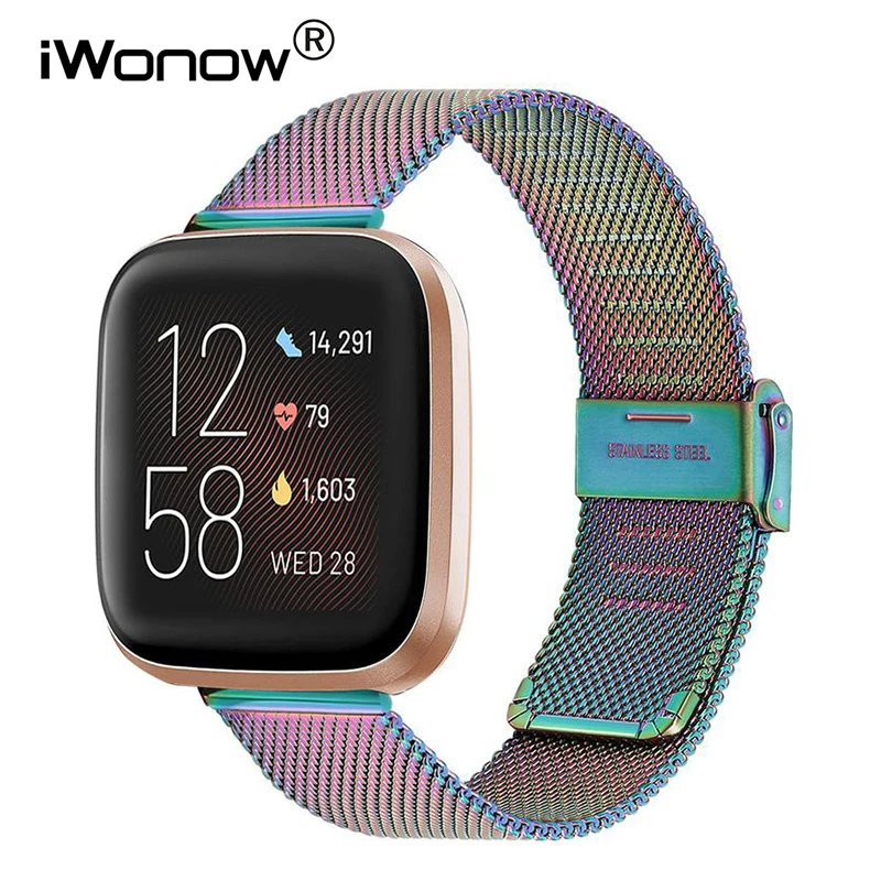 Ремешок Миланская петля для часов Fitbit Versa 2 / Lite/Специальный ремешок из