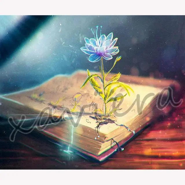 

5D Diy Diamond Painting Book Flower Landscape Cross Stitch Kits Full Square Drill Embroidery Rhinestone Mosaic Handmade Crafts