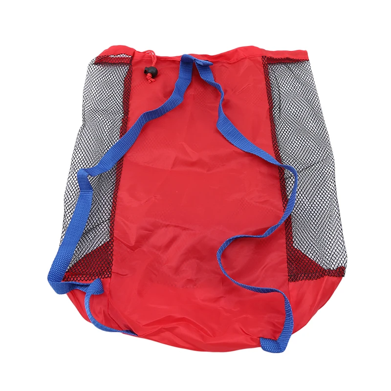 

Children Beach Toys Mesh Bag Back Large Mesh Bag Baby Play Sand Digging Sand Shovel Tool Storage Bag(Does Not Contain toys)