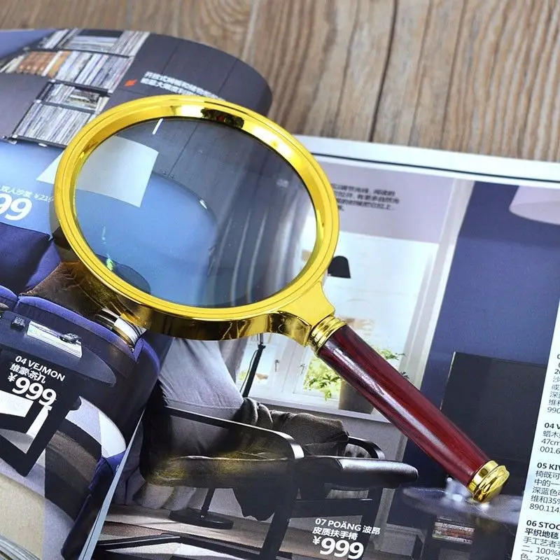 

Magnifier Glass Magnifying 6 X Cool Handheld 90mm Jewelry Loupe Reading
