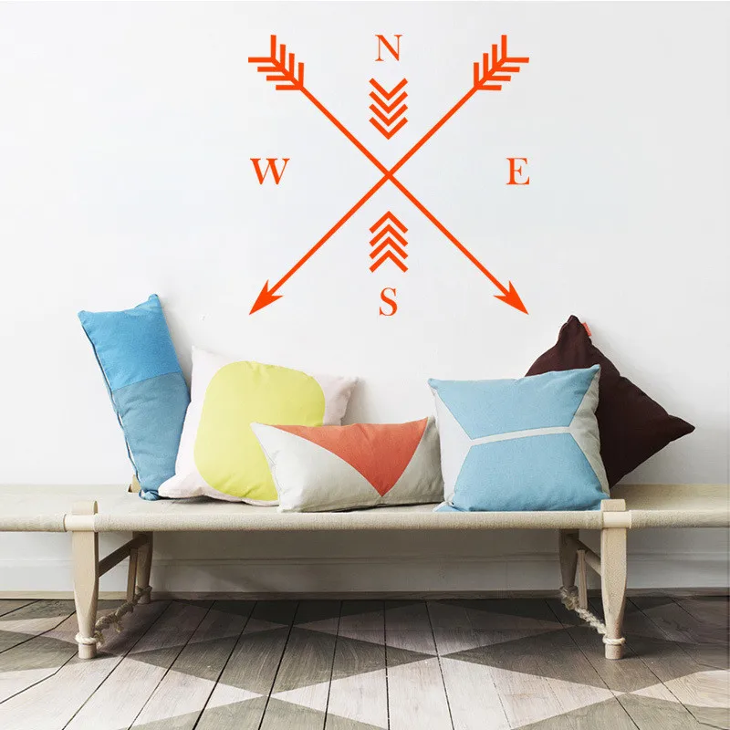 Виниловые наклейки с изображением морской стрелы для спальни | Дом и сад