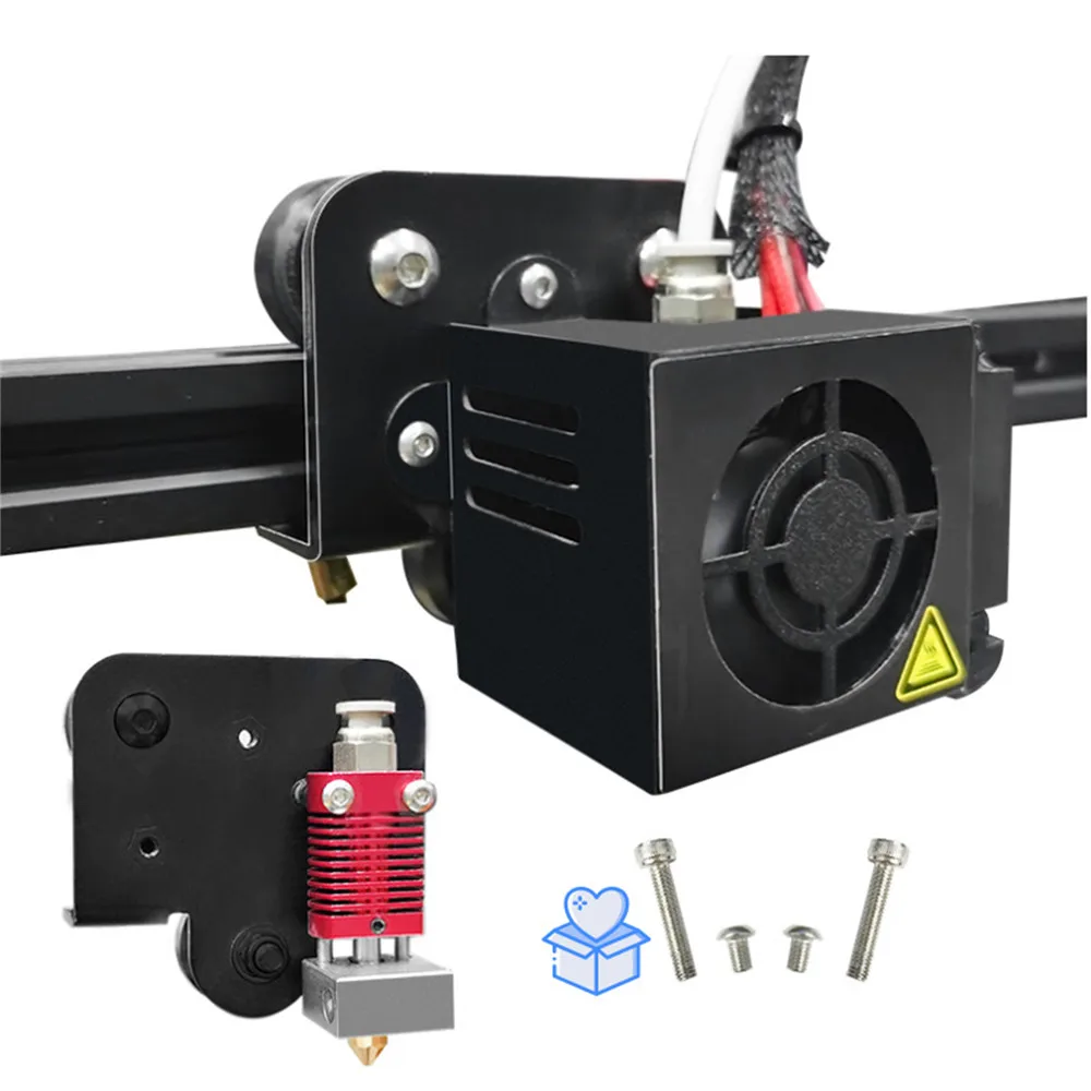 Металлическая пластина X-осевая каретка с колесами и крышкой вентилятора для