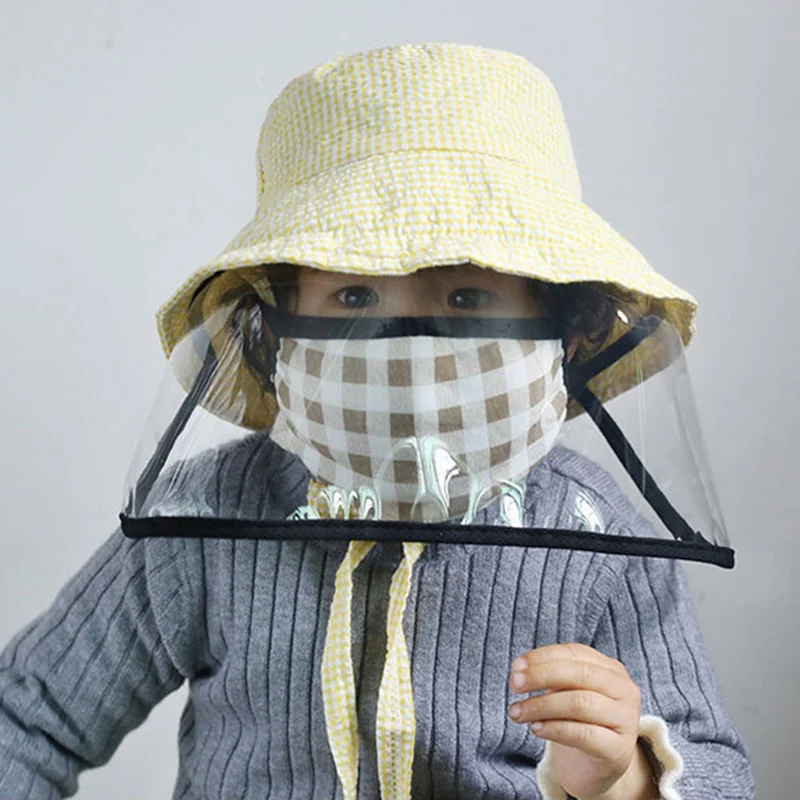 Новинка детские шапки от солнца защита загрязнения противотуманная шапка