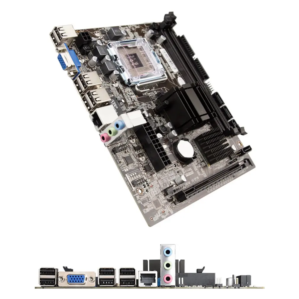 G41 Durable Motherboard Supports 771/775-pin Desktop Computer DDR3 With Integrated Display Support E5430 | Компьютеры и офис