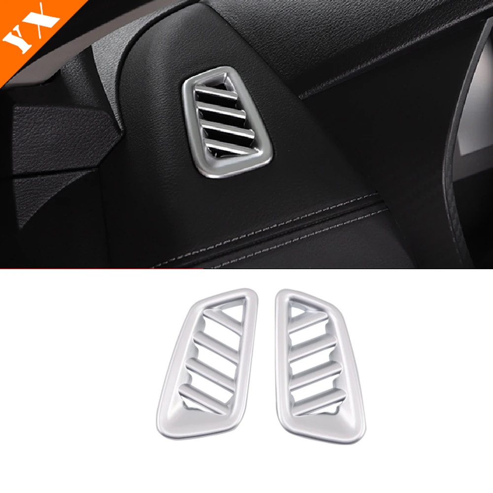 

Matte/ Carbon Fibre Car Front Small Air Outlet Decoration Cover Trim Sticker Shell for Nissan Sentra 2020 Interior Accessories