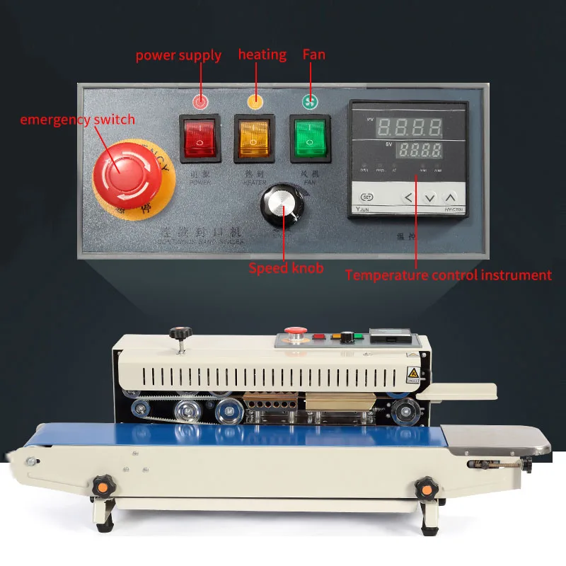 

Household 220V Vacuum Food Sealer Vacuum Sealer Film Container Food Sealer Protector Vacuum Packaging Machine FR900