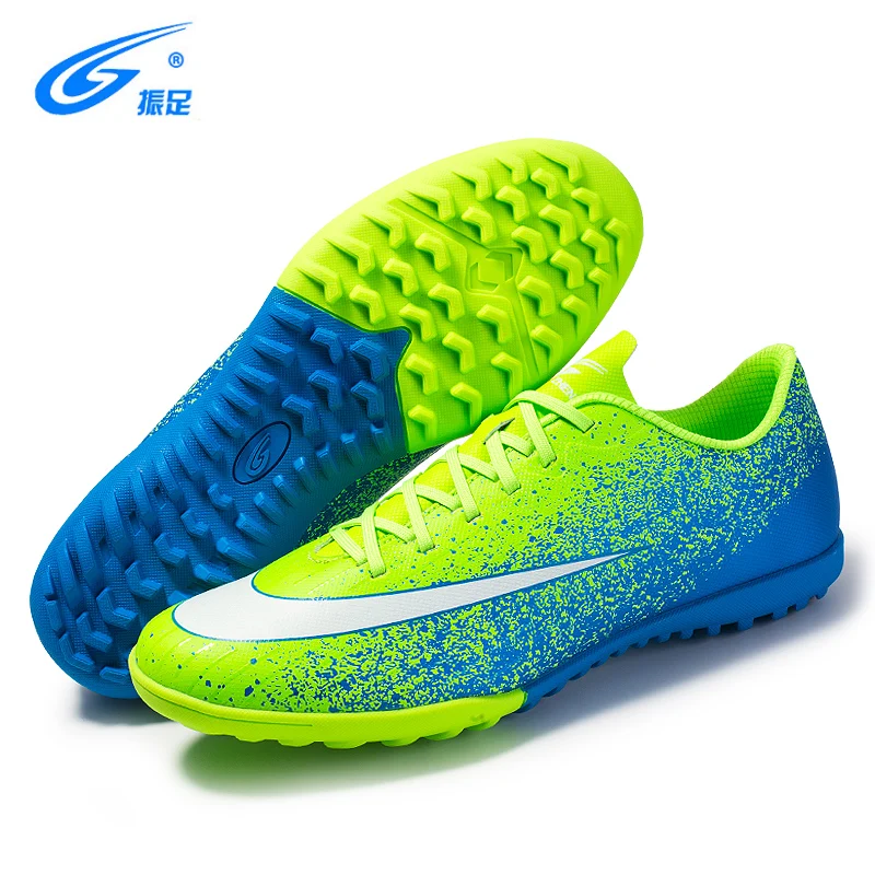 Мужские футбольные бутсы ZHENZU детские TF для мальчиков 28 35 Chaussure De Foot|Обувь футбола|