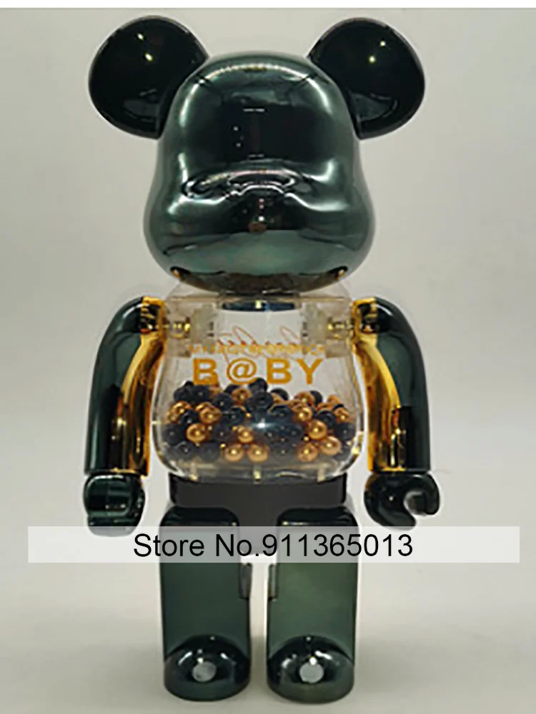 

Bearbricklys 28cm 400% Bear&bricklys Toy B@By Blocks Bear Toy Action Toy Figures Garage Kits Dolls Kids Toys