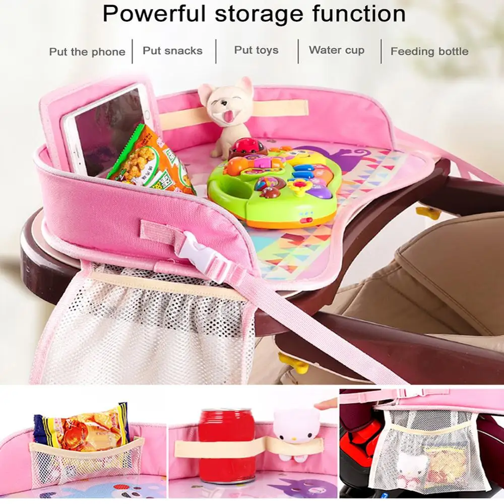 Автомобильный поднос для детей портативный многофункциональный мультяшный