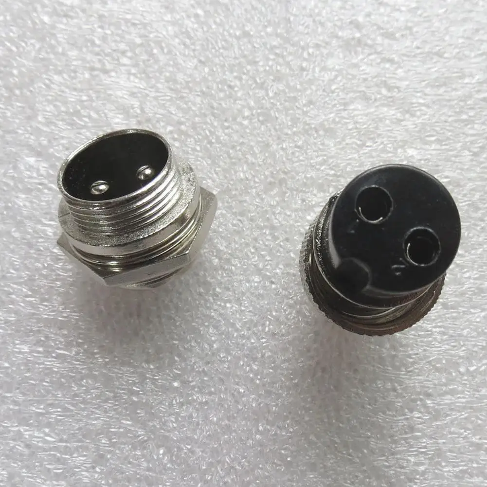 6 шт. 2Pin Авиационная вилка аудио CNC биполярный шаговый двигатель разъем 16 мм GX16 |