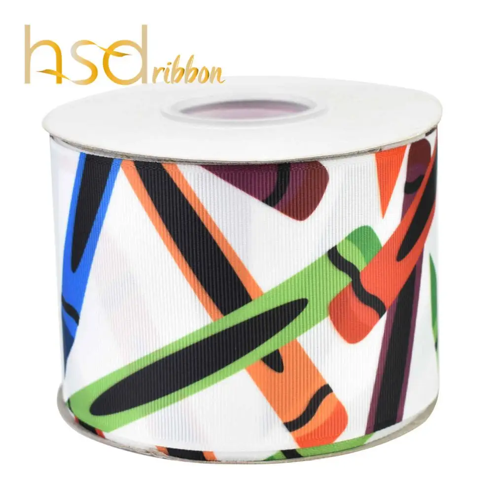 03 HSDCraft 16 мм 22 мм 25 мм 38 мм 50 мм 75 мм Школьные серии HT Grosgrain ленты 10 ярдов/рулон - Цвет: 03