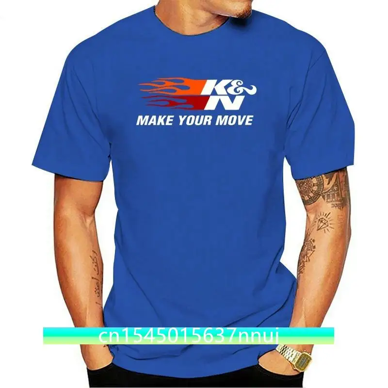 

New K&n Racer T Shirt K&n Racer Air Filter T Shirt T Shits Printing Short Sleeve Casual O-neck Cotton
