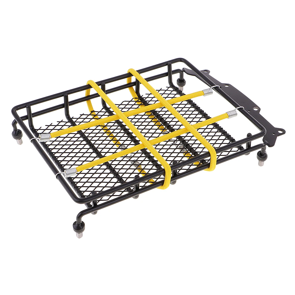 

1/8 1/10 1/12 RC Climbing Truck Roof Rack w/ Luggage Cord for D90 DIY