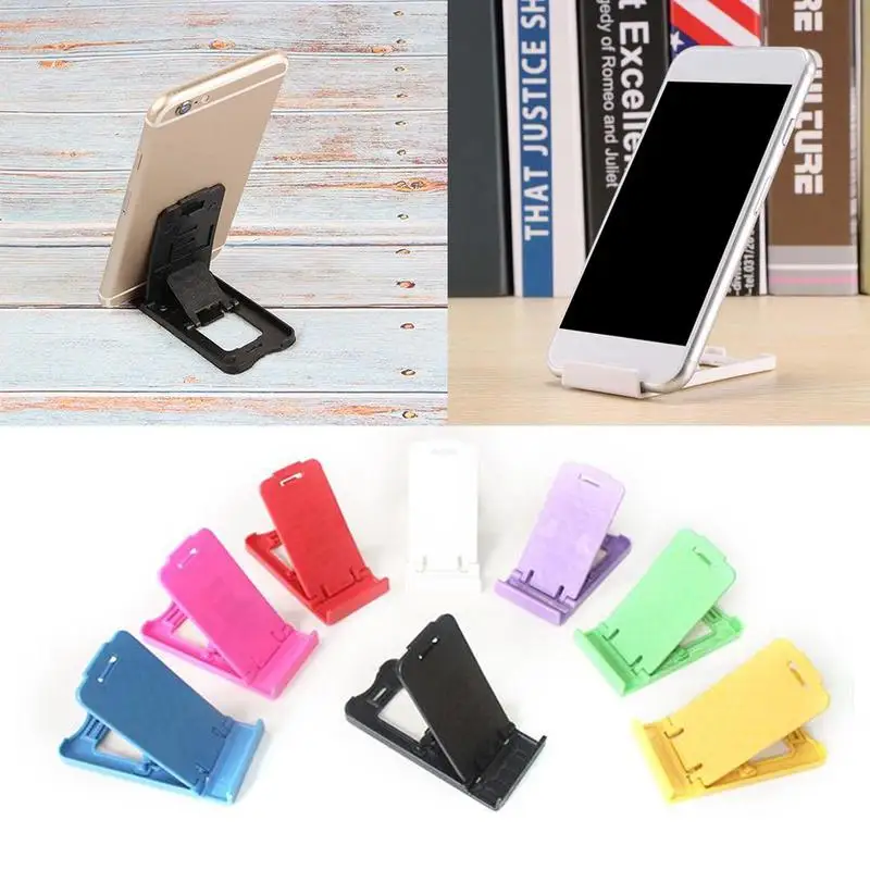 Универсальный мини мобильный телефон складной регулируемый пластиковый