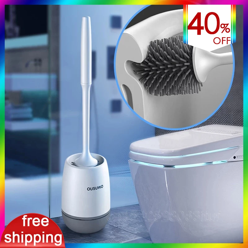 modern bathroom accessories sets toilet holder toilet brush set for bathroom wc home supplies free global shipping
