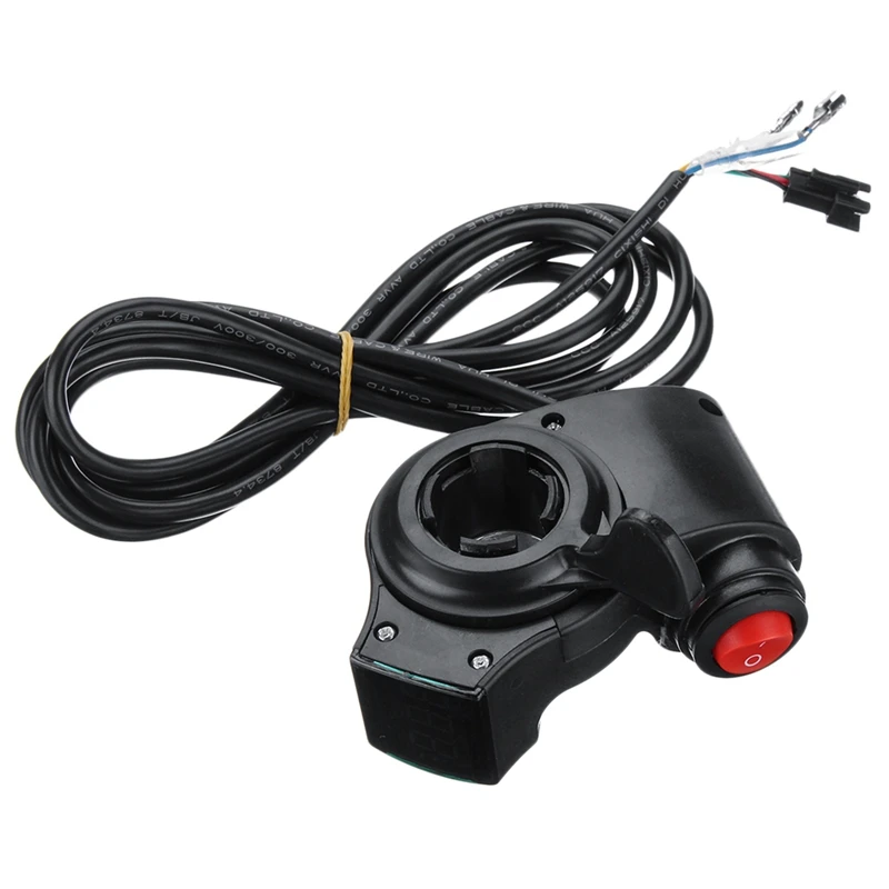 Электрический скутер пальца выключатель с точечной светодиодной дисплей для