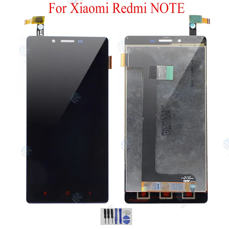 ЖК-дисплей для xiaomi redmi NOTE дисплей сенсорный с рамкой протестирован кодирующий