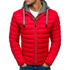 Мужские зимние куртки и пальто ZOGAA, Повседневная модная мужская одежда, мужская зимняя куртка стандартной цветопередачи, Мужская парка с капюшоном