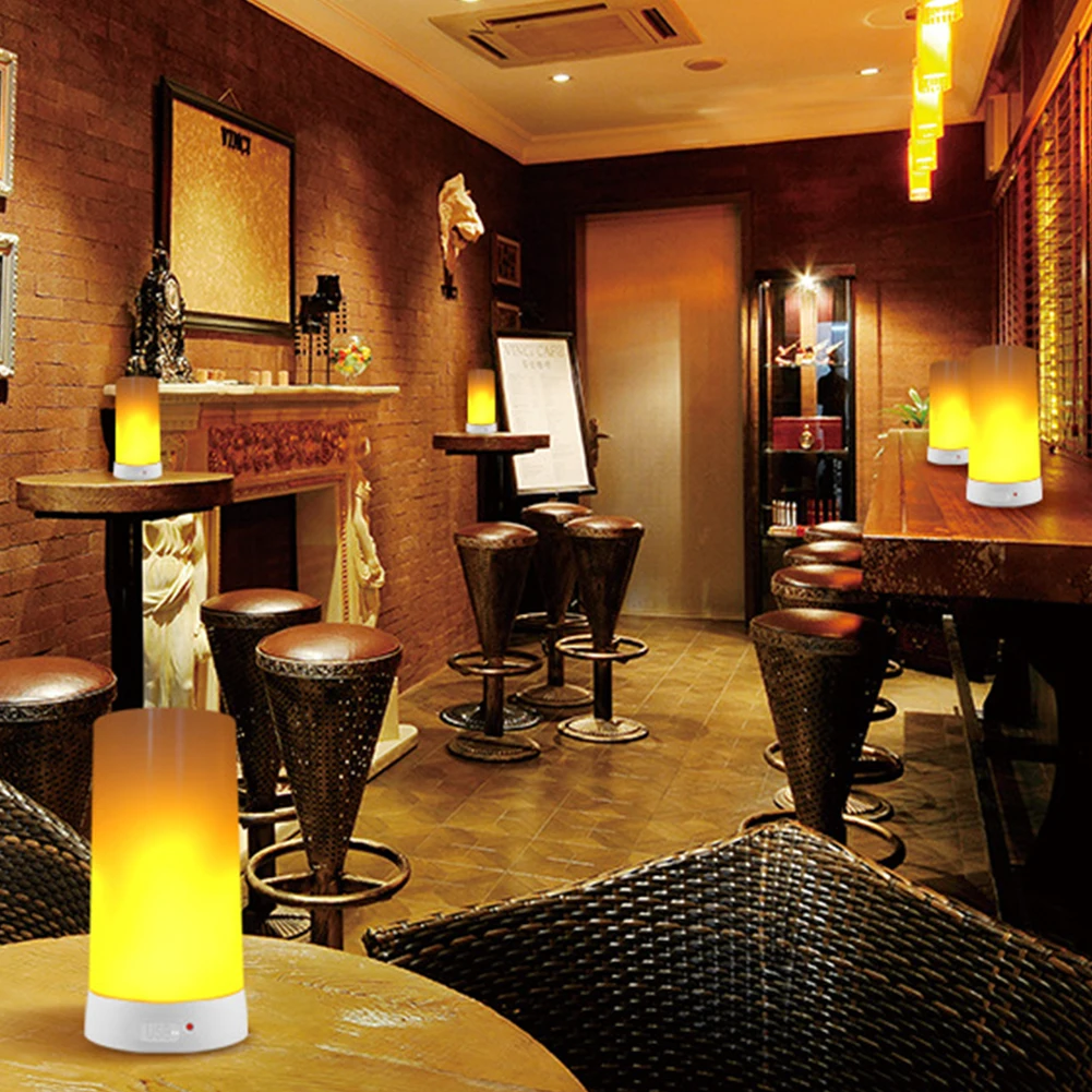 2 Вт лампа круглая маленькая барная с магнитным основанием настольная эффектом