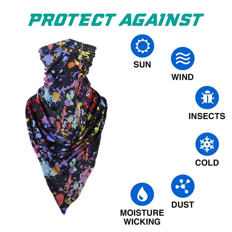 2 шт. ветрозащитный шарф-бандана для езды на велосипеде и льду | Спорт развлечения