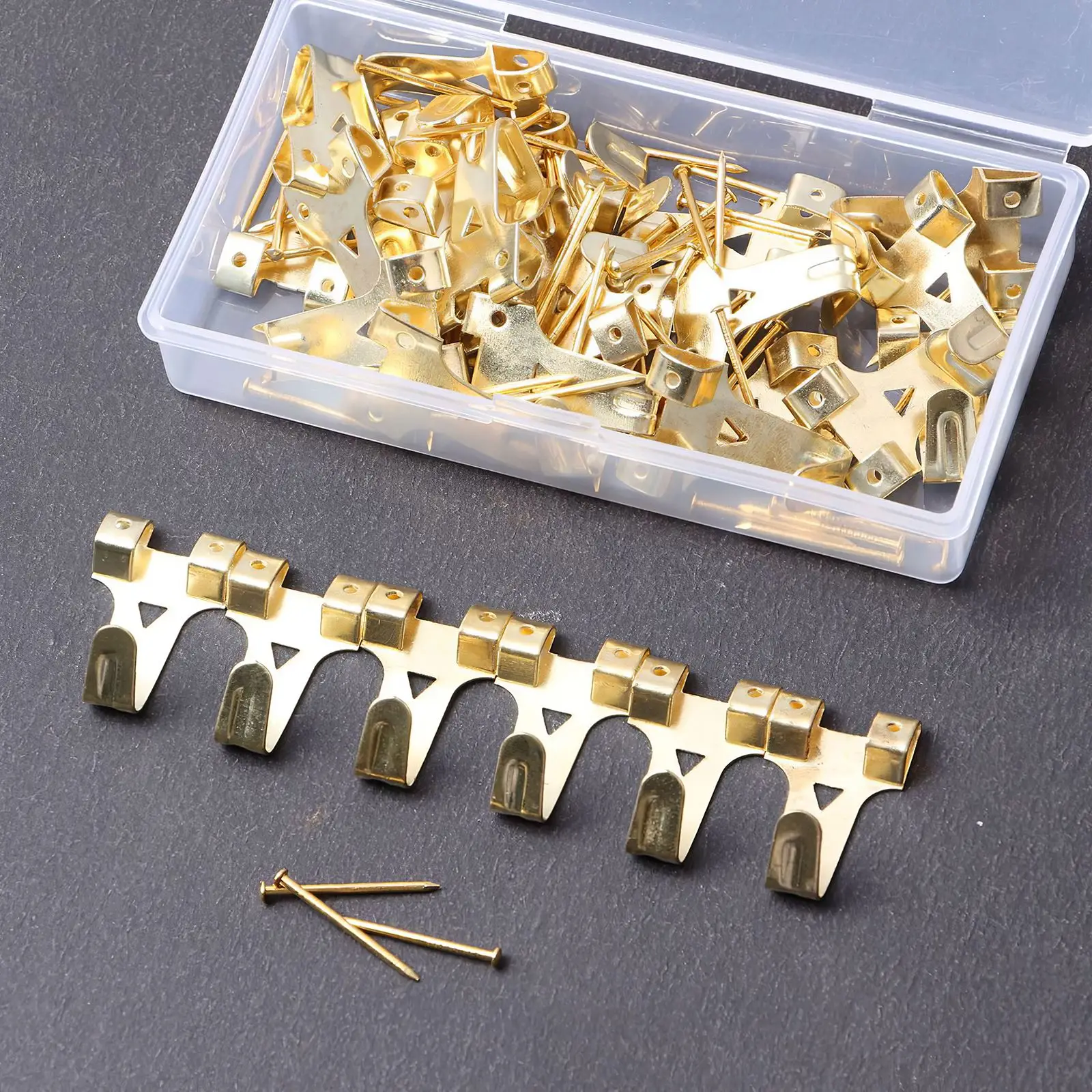 Прочный железный крючок фоторамки набор изображение висящим комплектом для