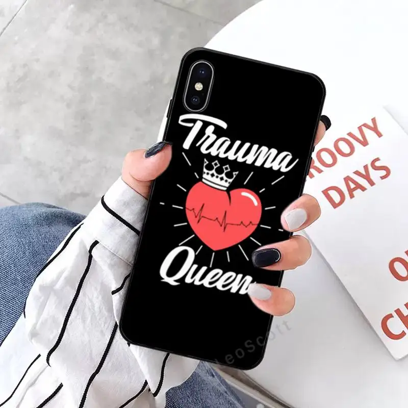 

Nurse stethoscope cartoon Phone Case for iPhone 11 12 mini pro XS MAX 8 7 6 6S Plus X 5S SE 2020 XR