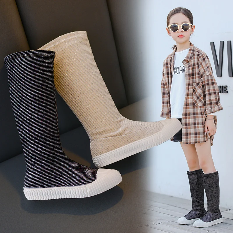 Ботинки коллекция 2019 года сезон осень зима обувь для девочек в Корейском стиле