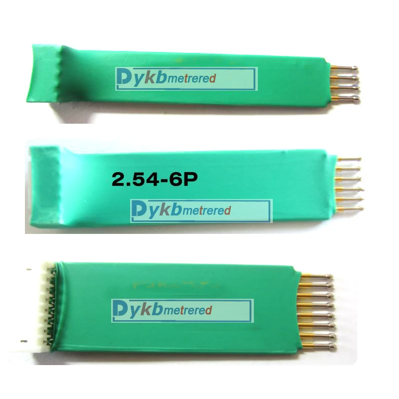 Шаг 2 54 мм 2P / 3P 4P 5P 6P 8P PIN тестовый обжиг pin отладка загрузка программы STM8SSTM32F STC ARM JTAG