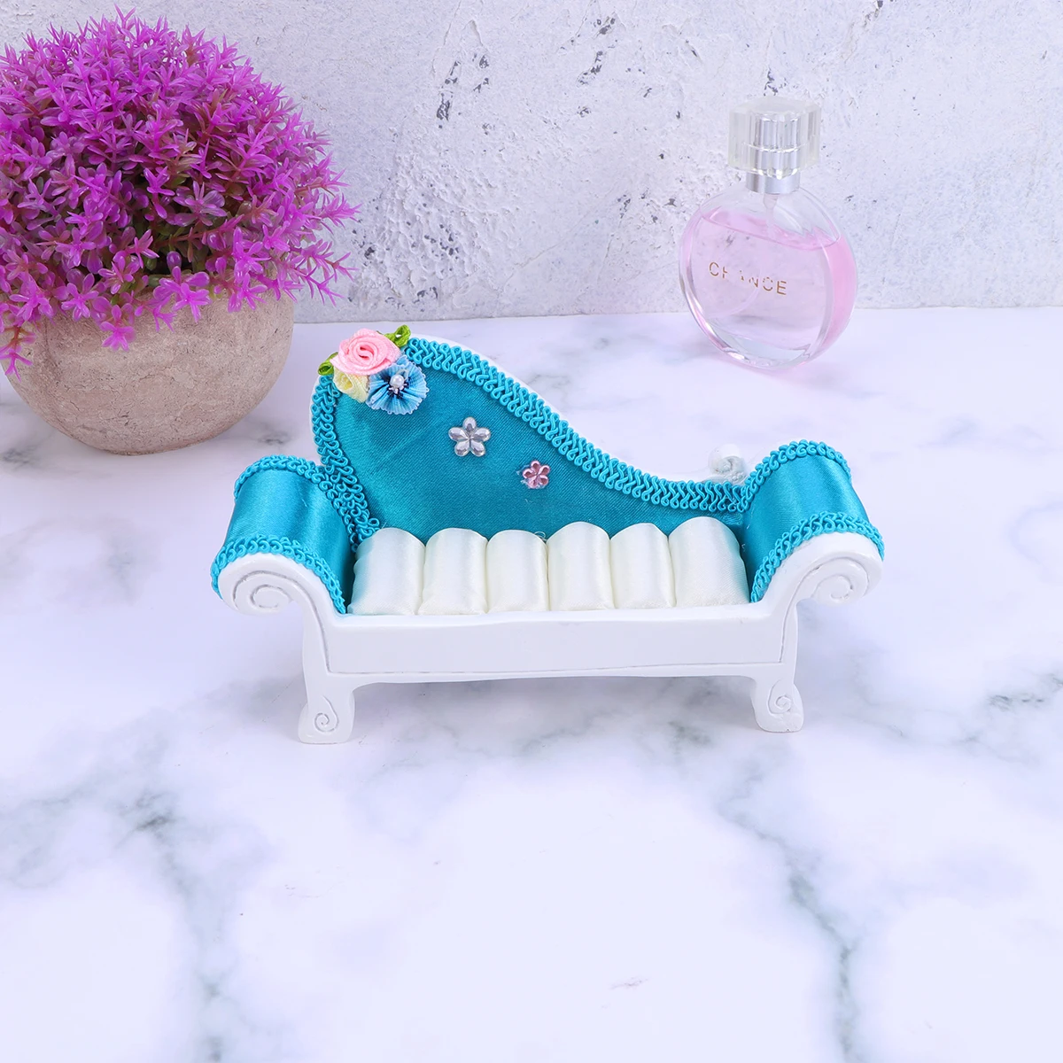 Держатель для хранения сережек милое кольцо подставка ювелирных изделий