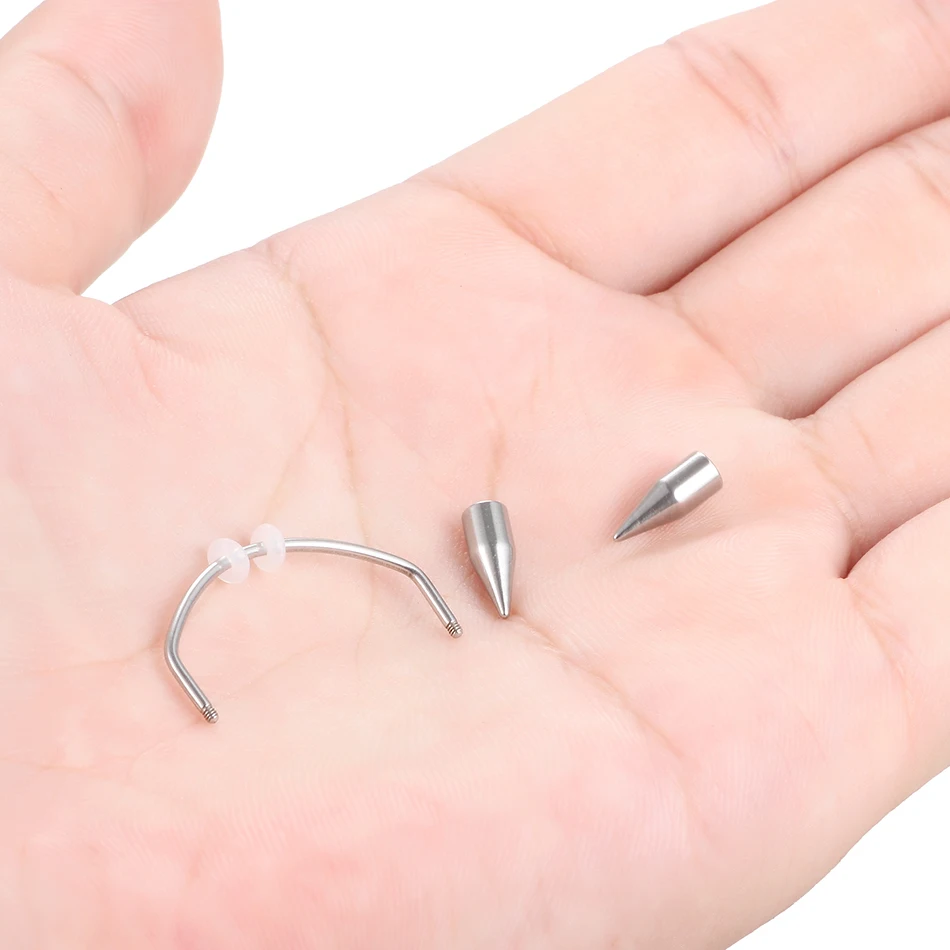 1 шт. Дракула из хирургической стали для пирсинга ногтей | Украшения и аксессуары