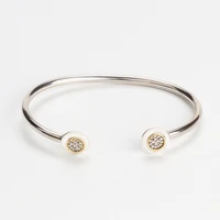 bewill top sale authentic 100 925 sterling silver crystal charm original open ended bracelet