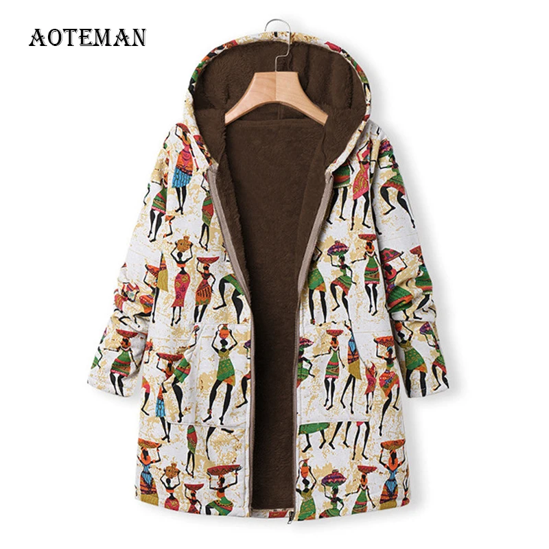 Зимние куртки для женщин 2019 плюс размер повседневное теплое пальто с плюшевой