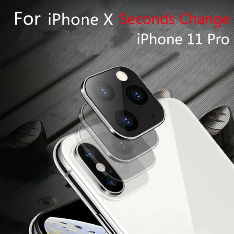 Наклейка для объектива iPhone X XS MAX с секунд на 11 PRO Модифицированная крышка камеры