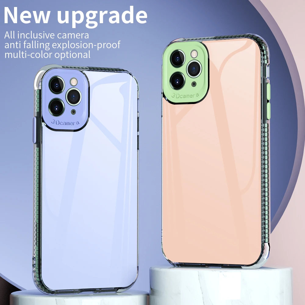 Luxury Phone Cases For iPhone 11 Pro Max Silicone Ultra Thin Soft Back Cover Se 2020 XS X 8 7 Plus coque fundas | Мобильные телефоны