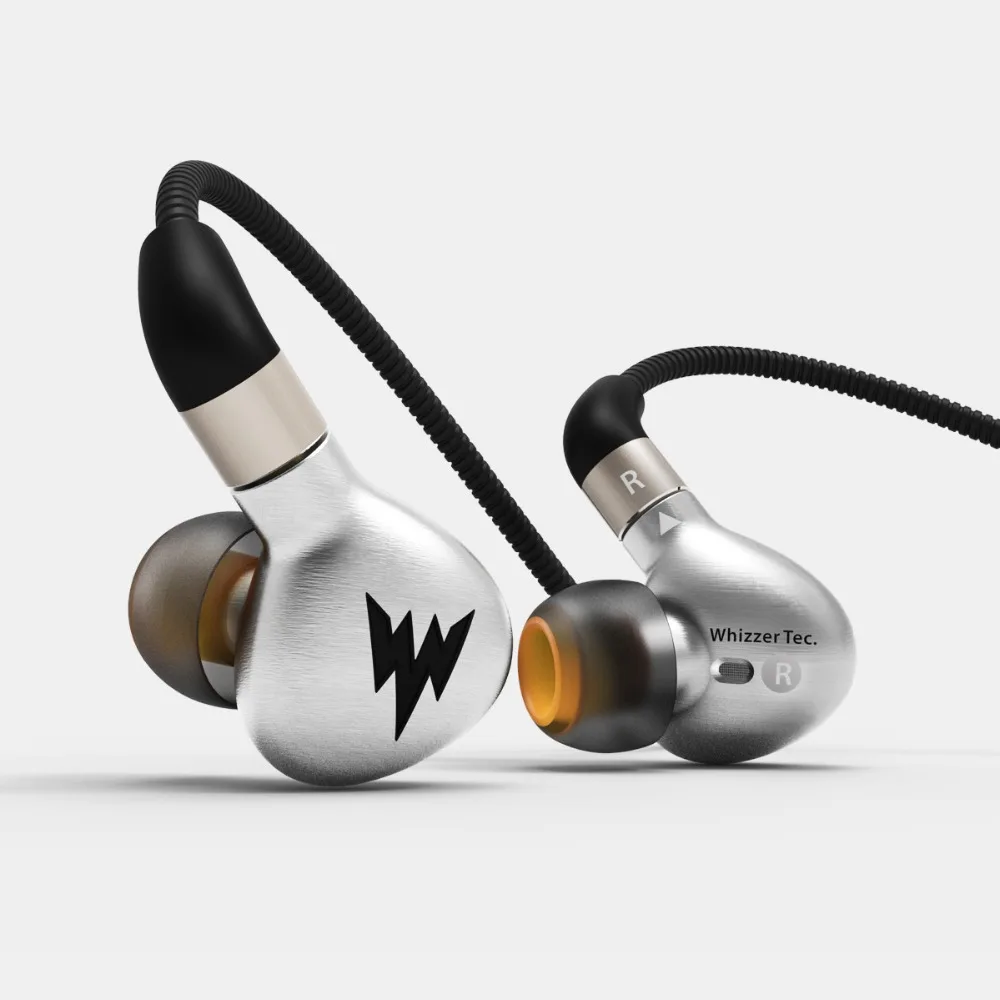 Whizzer A15 A15 Pro спортивные наушники HiFi Bass металлические наушники-вкладыши 3,55 мм Тип наушники 120 мм кевлар гибридная Армирующая линия