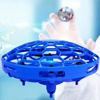 3colors new year gift ufo rc drone aircraft children adult toys infrared gesture sensing remote control ufo dual mode aircraft