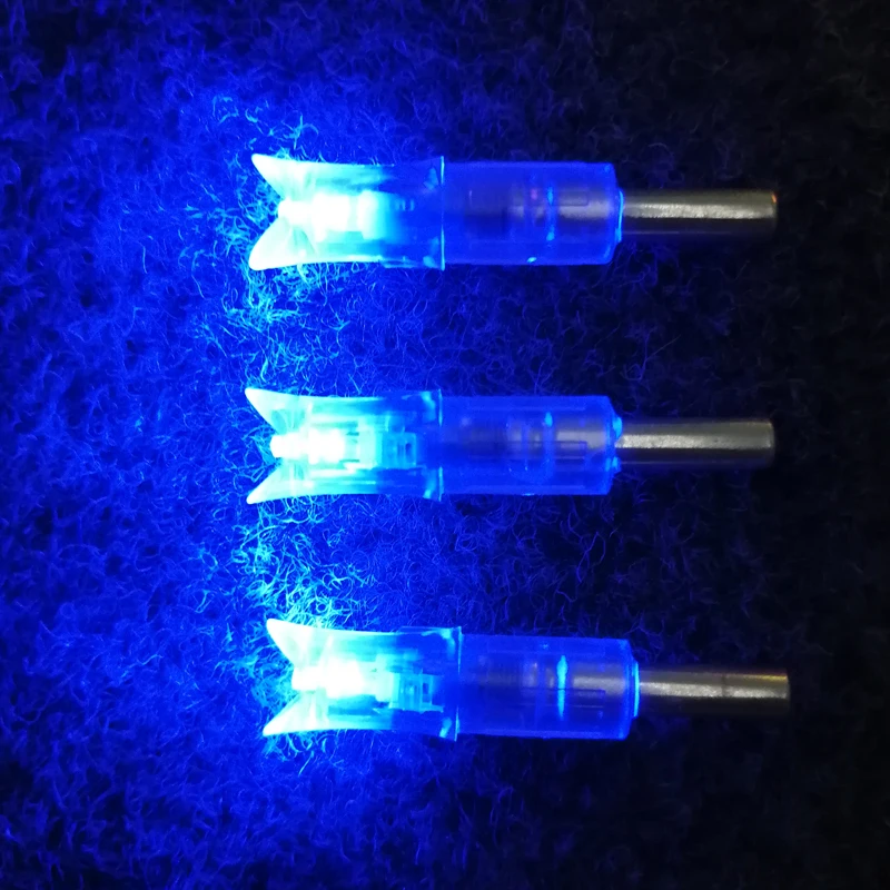 3/6 шт автоматически арбалет освещенный Nocks светодиодный подходит для любого