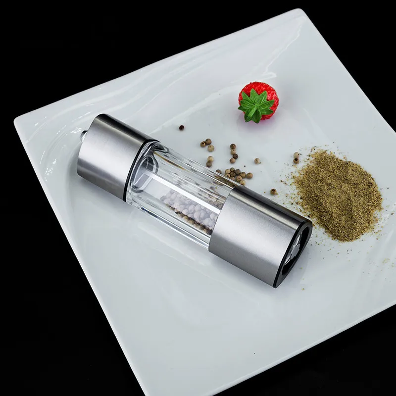 

Регулируемая ручная мельница, контейнер из нержавеющей стали для специй, мельница для соли и перца, мельница, кухонный гаджет Molinillo Pimienta ED50YM