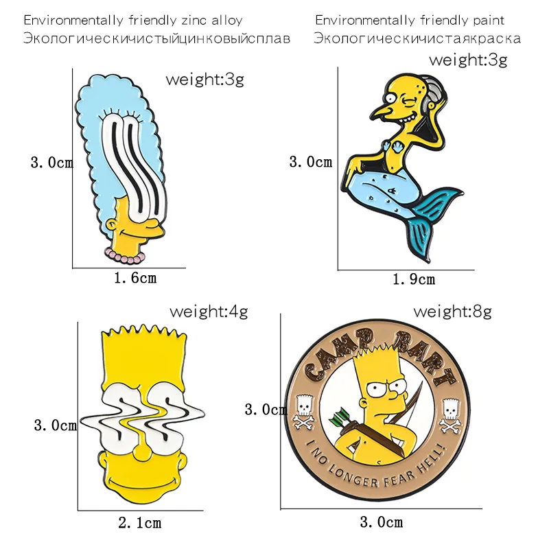 Новинка эмалированная заколка на лацкан воротник аксессуары для рюкзака шляпы