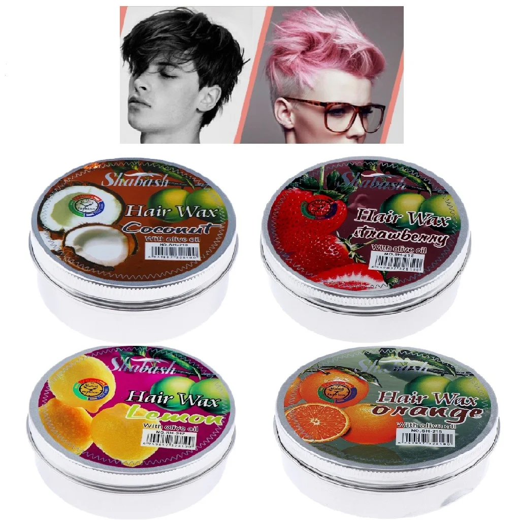 

150g Natural Fruit Hairstyle Mud Cream Styling Wax For Unisex Hair Styling Product