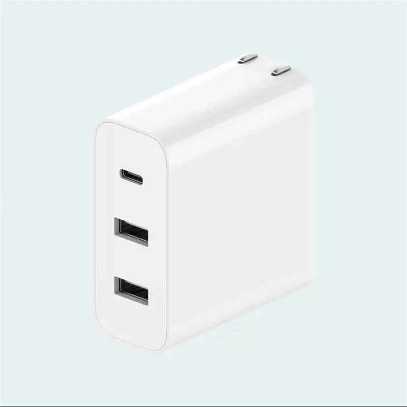 Зарядное устройство Xiaomi с 3 USB портами и поддержкой быстрой зарядки 65
