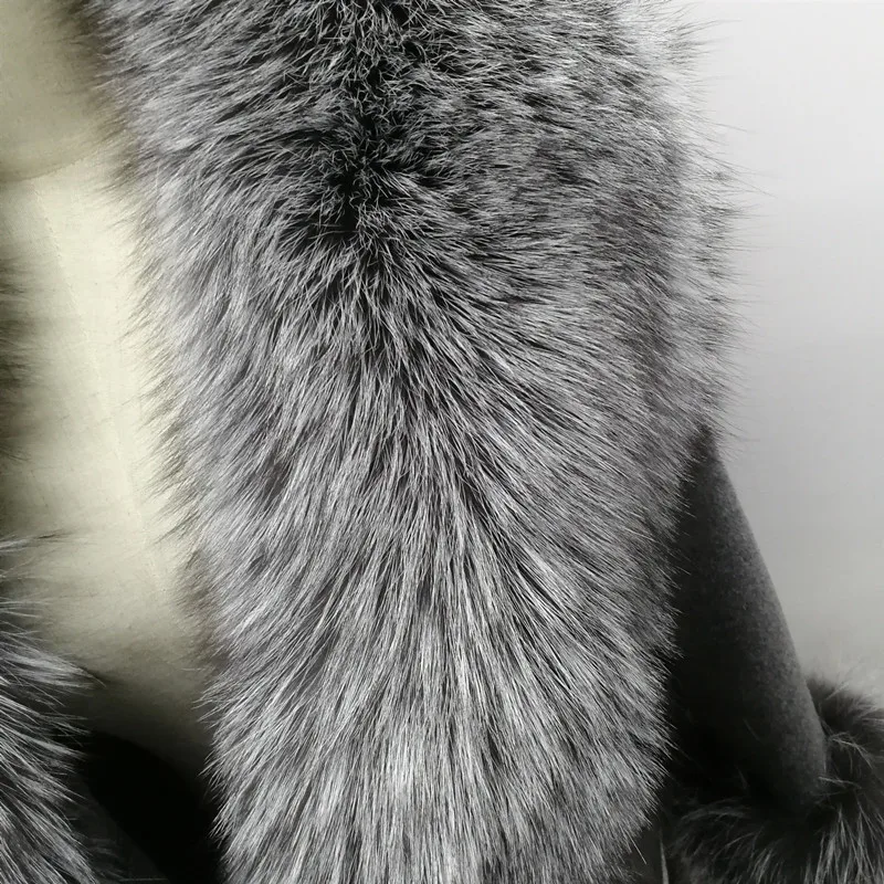 Женское шерстяное пальто с поясом теплое из 100% натуральной шерсти воротником