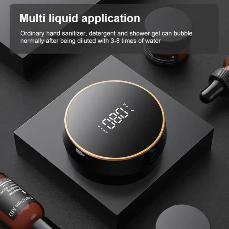 Настенный дозатор для жидкого мыла с USB-зарядкой | Строительство и ремонт