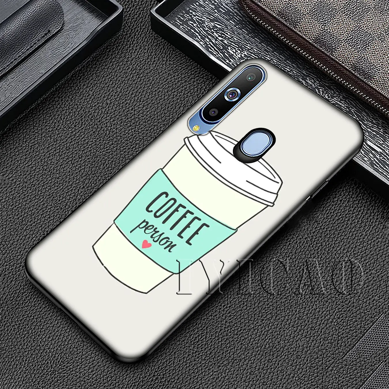 IYICAO book Time for coffee Cat Soft Silicone Case Samsung Galaxy A70 A60 A50 A40 A30 A20 A10 M10 M20 M30 M40 A20E Cover |