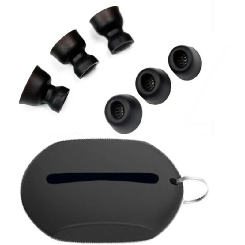 

Anti-slip Ear Pads Cup Earbuds Cover Silicone Protective Case In-Ear Eartips Anti-shedding Earphone Cover for Hua-wei Freebuds P