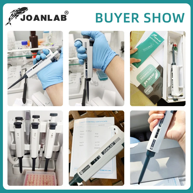 Пипетка лабораторная JOANLAB пластиковая с наконечниками|Пипетка| |