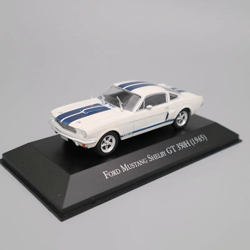 

1/43 Scale Metal Alloy Classic Car Diecast Model GT 350h1965 MUSTANG SHELBY Toy Collection Toy for Kids Child